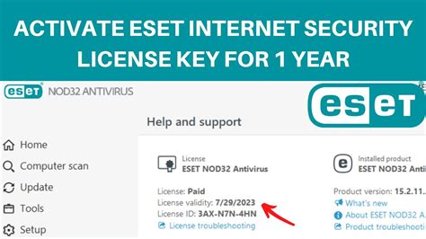  . . Eset nod32 license key 2023 free